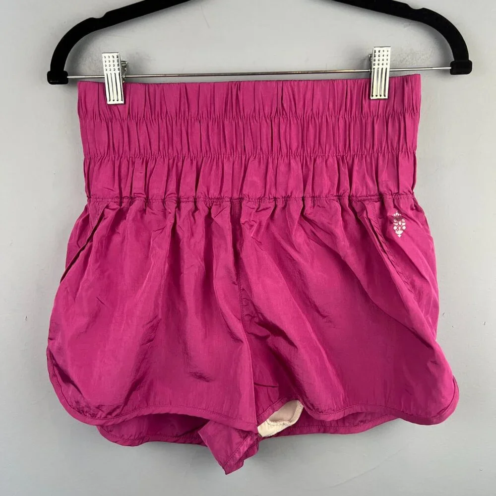 Free People FP‎ Movement The Way Home Shorts Size X High Waist Activewear - Picture 3 of 9